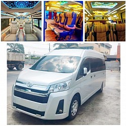 บริการรถตู้รับส่งสนามบิน รถตู้เหมาต่างจังหวัด เหมารถตู้ราคาถูก บริการรถเช่าพร้อมคนขับ